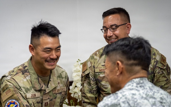 Balikatan 2026: 21st AEW and 600th ABG leadership meet to strengthen interoperability at BK26