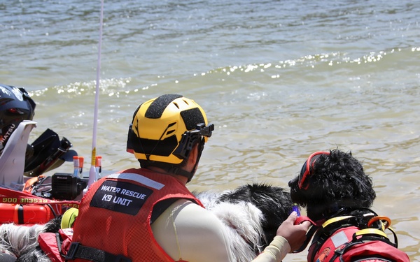 Canine Water Rescue Team at Beltzville State Park