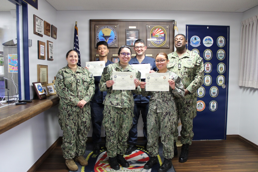 SCSTC WESTPAC Delivers Course to Ships