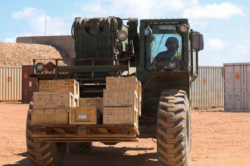 395th Ordnance Company delivers critical ammunition support during African Lion 26