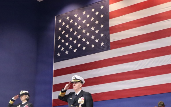 Leading from the Front: Admiral William Houston &amp; Rear Admiral Lia Reynolds Visit OTCN