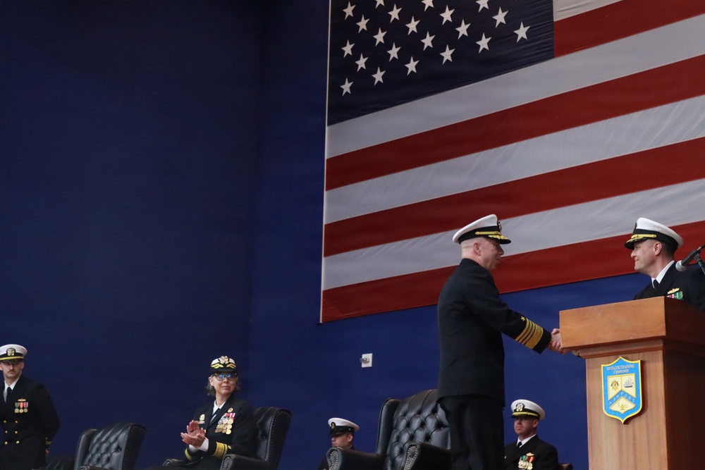 Leading from the Front: Admiral William Houston &amp; Rear Admiral Lia Reynolds Visit OTCN