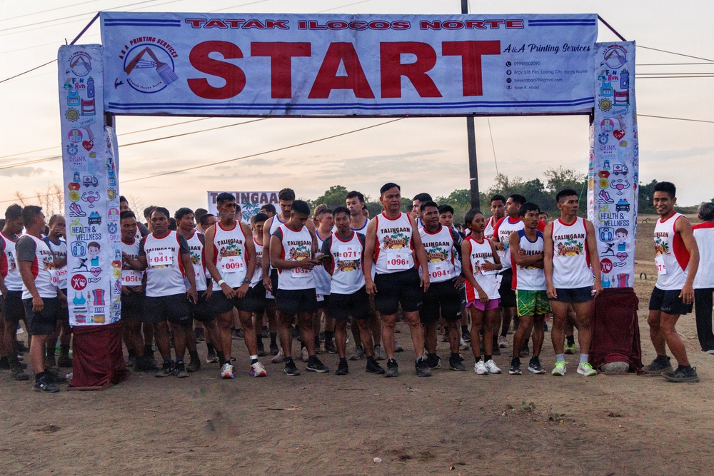 Balikatan 2026: U.S. and Philippine troops participate in the Cassava Festival Run