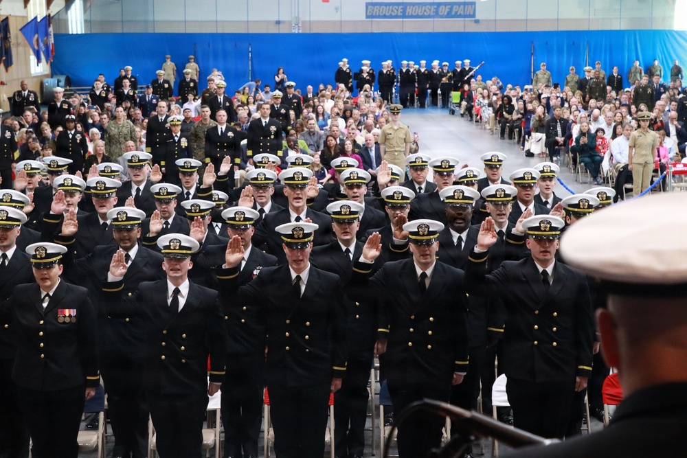 Leading from the Front: Admiral William Houston &amp; Rear Admiral Lia Reynolds Visit OTCN