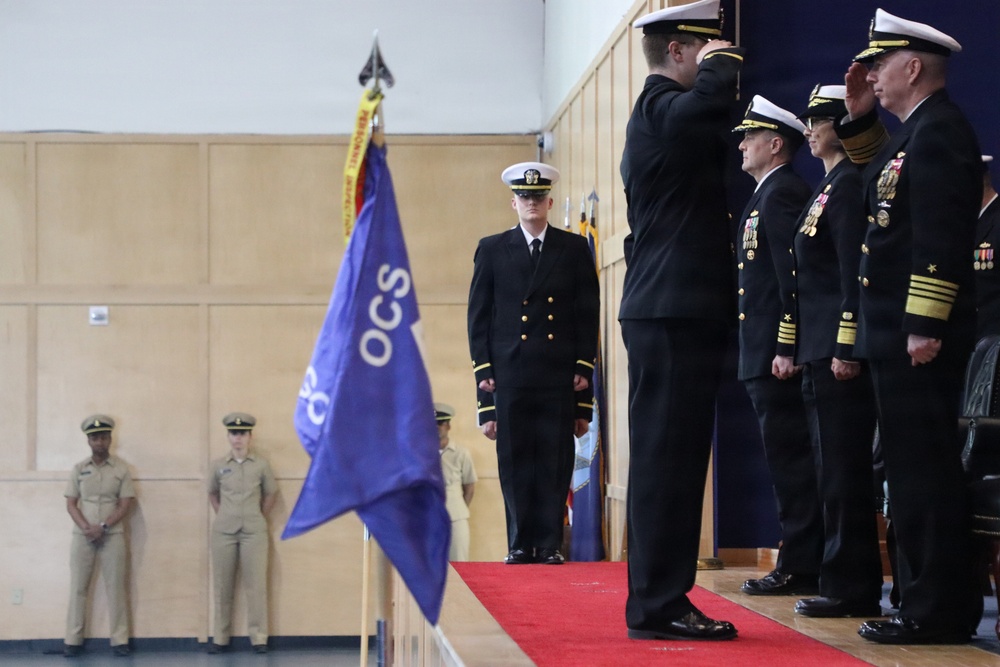 Leading from the Front: Admiral William Houston &amp; Rear Admiral Lia Reynolds Visit OTCN