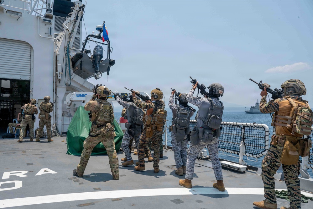 Balikatan 2026: Multinational special operations forces conduct VBSS training
