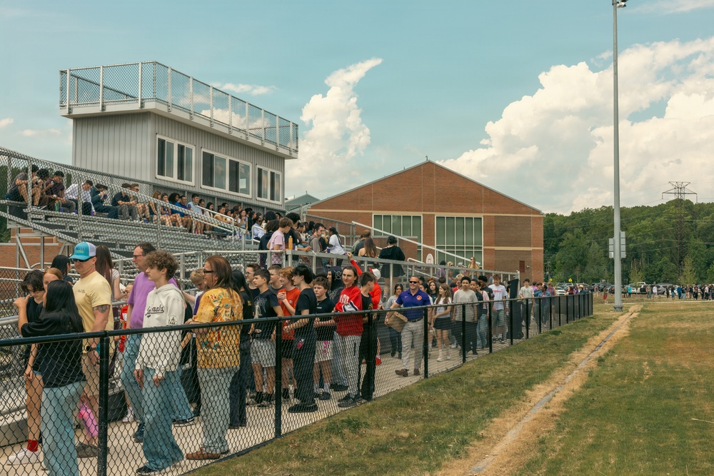 Quantico Middle/High School’s Month of the Military Child Rally
