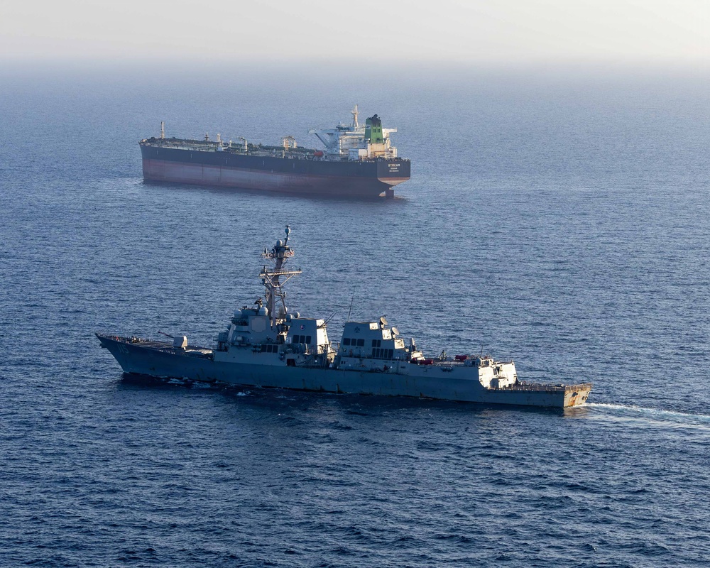 USS Rafael Peralta enforces Maritime Blockade