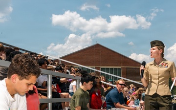 Quantico Middle/High School’s Month of the Military Child Rally