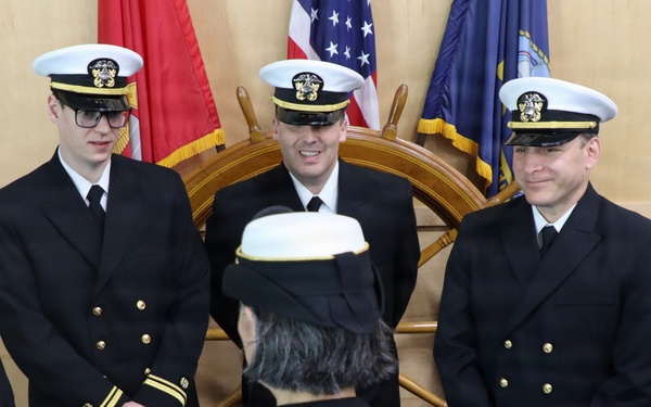 Leading from the Front: Admiral William Houston &amp; Rear Admiral Lia Reynolds Visit OTCN