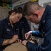 USS Chosin conducts routine medical training operations