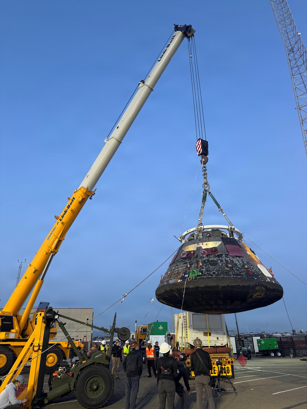 NAVFAC Southwest MPD completes weight handling evolution for Artemis II Spacecraft