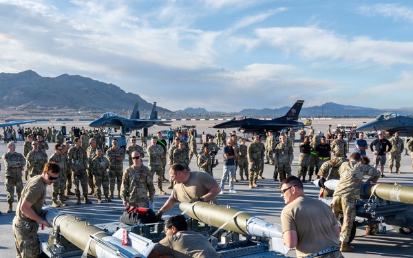 Nellis AFB Weapons Load Competition 1st Quarter 2026