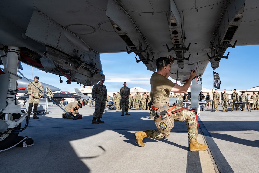 Nellis AFB Weapons Load Competition 1st Quarter 2026