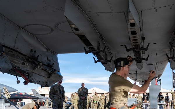Nellis AFB Weapons Load Competition 1st Quarter 2026