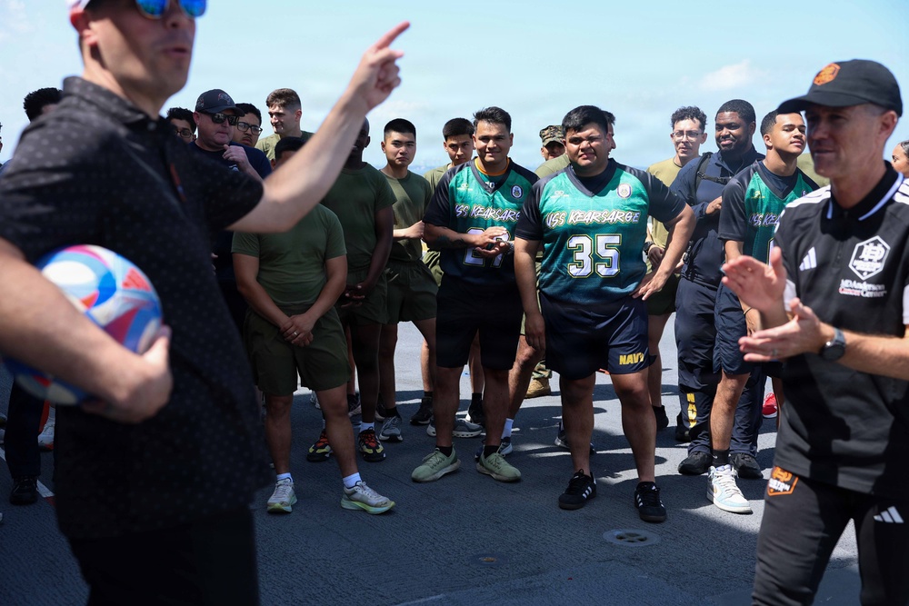 USS KEARSARGE PARTICIPATES IN INTEGRATED SPORTING EVENTS DURING FLEET WEEK HOUSTON