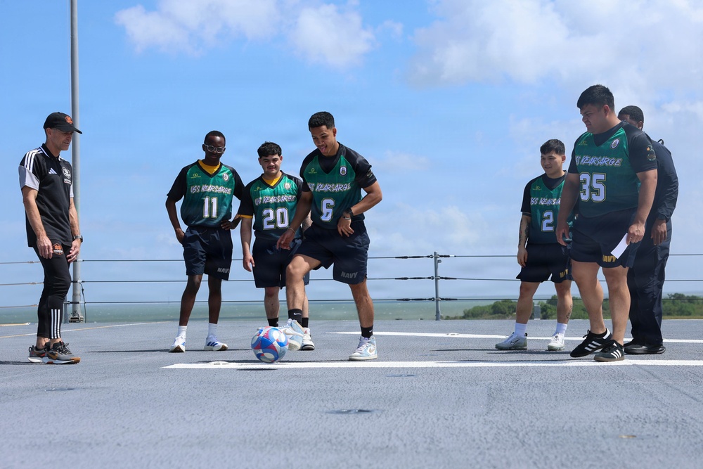 USS KEARSARGE PARTICIPATES IN INTEGRATED SPORTING EVENTS DURING FLEET WEEK HOUSTON