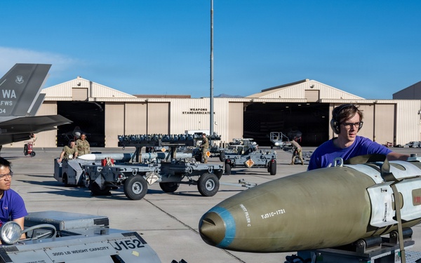 Nellis AFB Weapons Load Competition 1st Quarter 2026