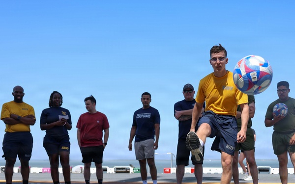 USS KEARSARGE PARTICIPATES IN INTEGRATED SPORTING EVENTS DURING FLEET WEEK HOUSTON