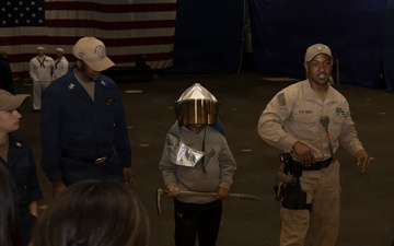 USS KEARSARGE HOSTS TOURS DURING FLEET WEEK HOUSTON