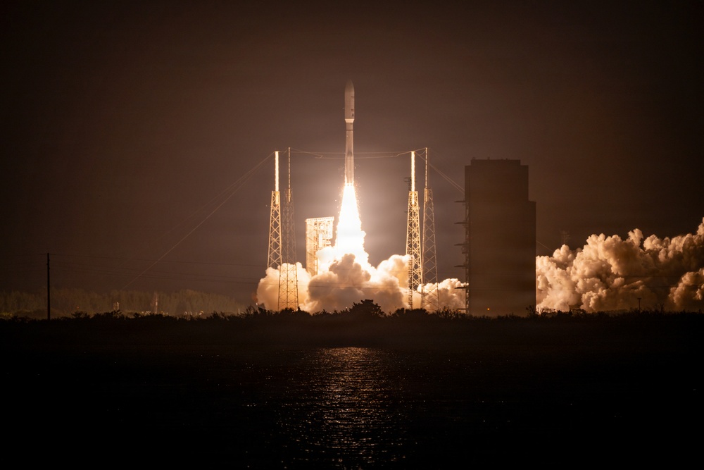 Atlas V launches Leo 6 Mission Launches from Cape Canaveral Space Force Station