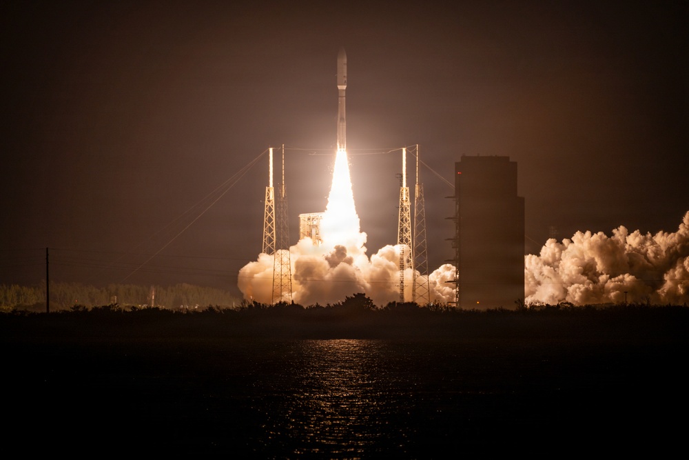 Atlas V launches Leo 6 Mission Launches from Cape Canaveral Space Force Station