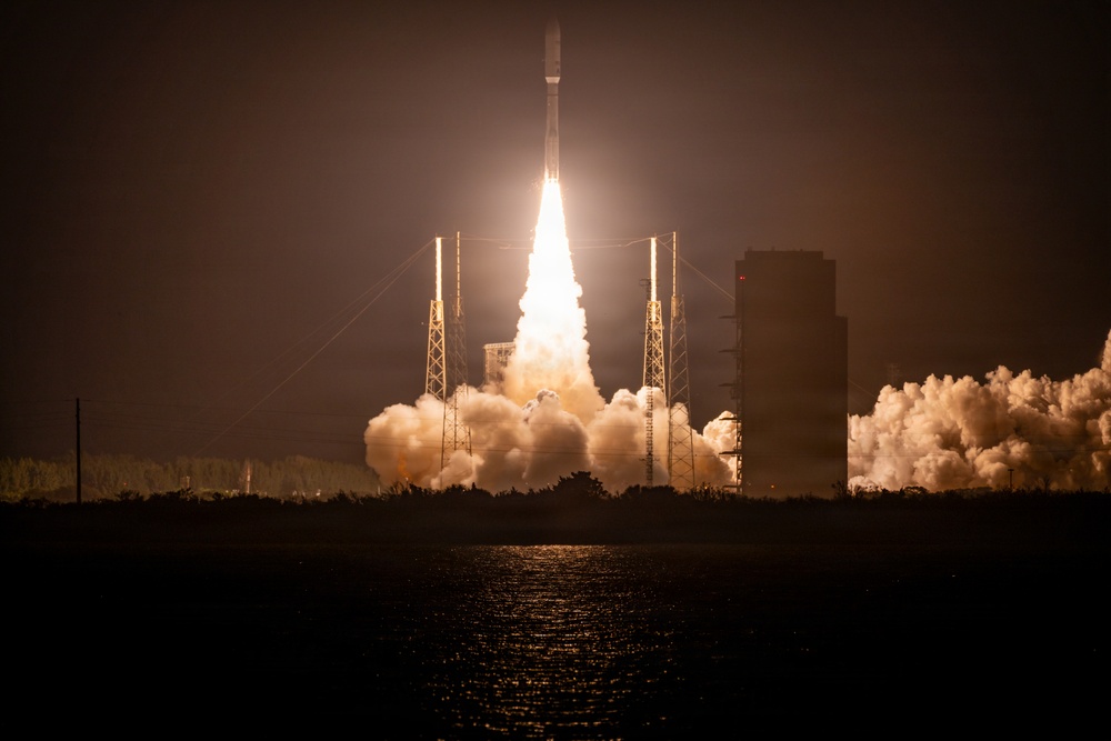 Atlas V launches Leo 6 Mission Launches from Cape Canaveral Space Force Station
