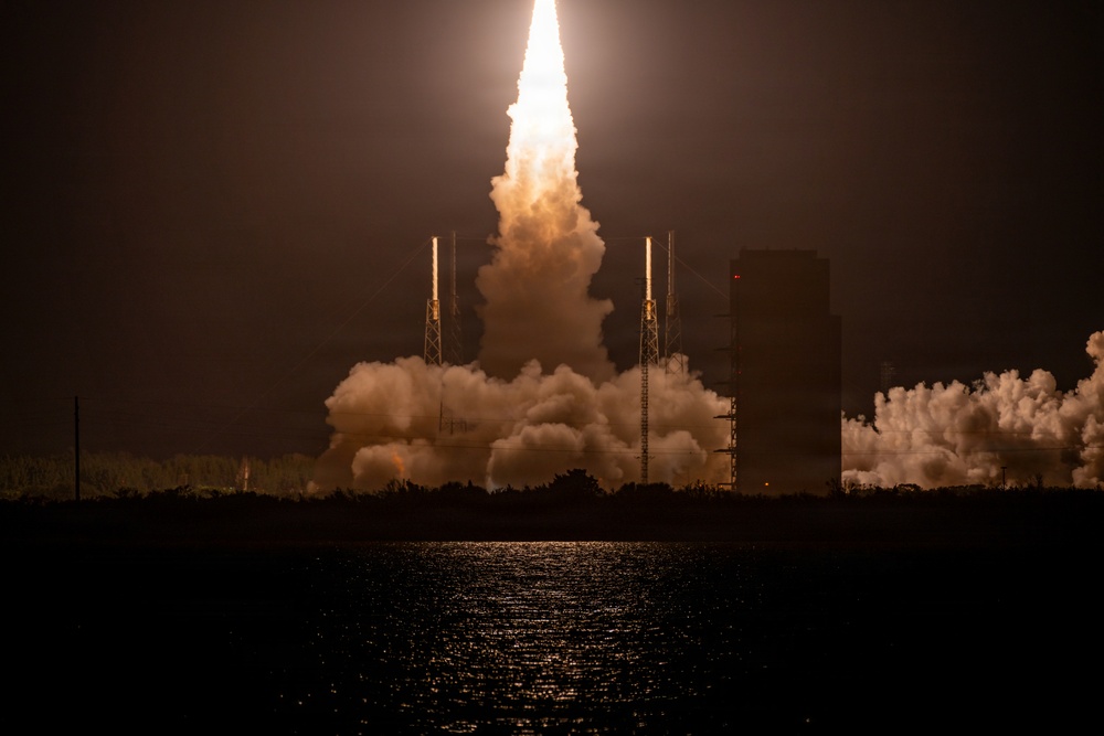 Atlas V launches Leo 6 Mission Launches from Cape Canaveral Space Force Station