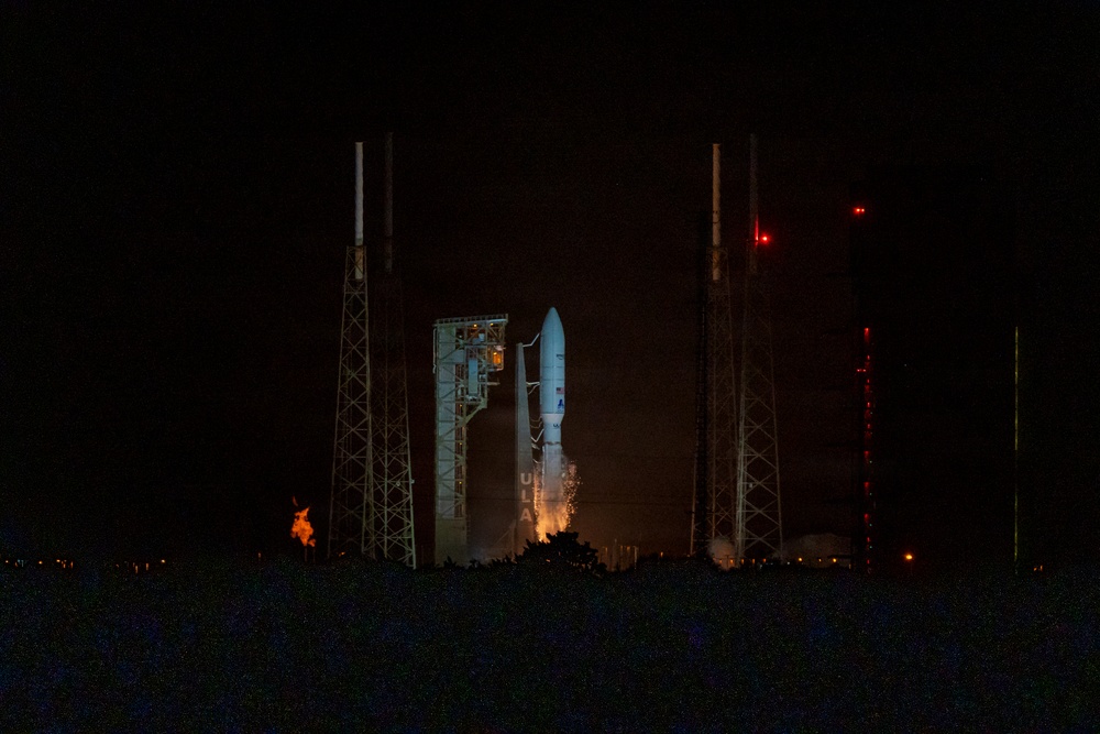 Atlas V launches Leo 6 Mission Launches from Cape Canaveral Space Force Station