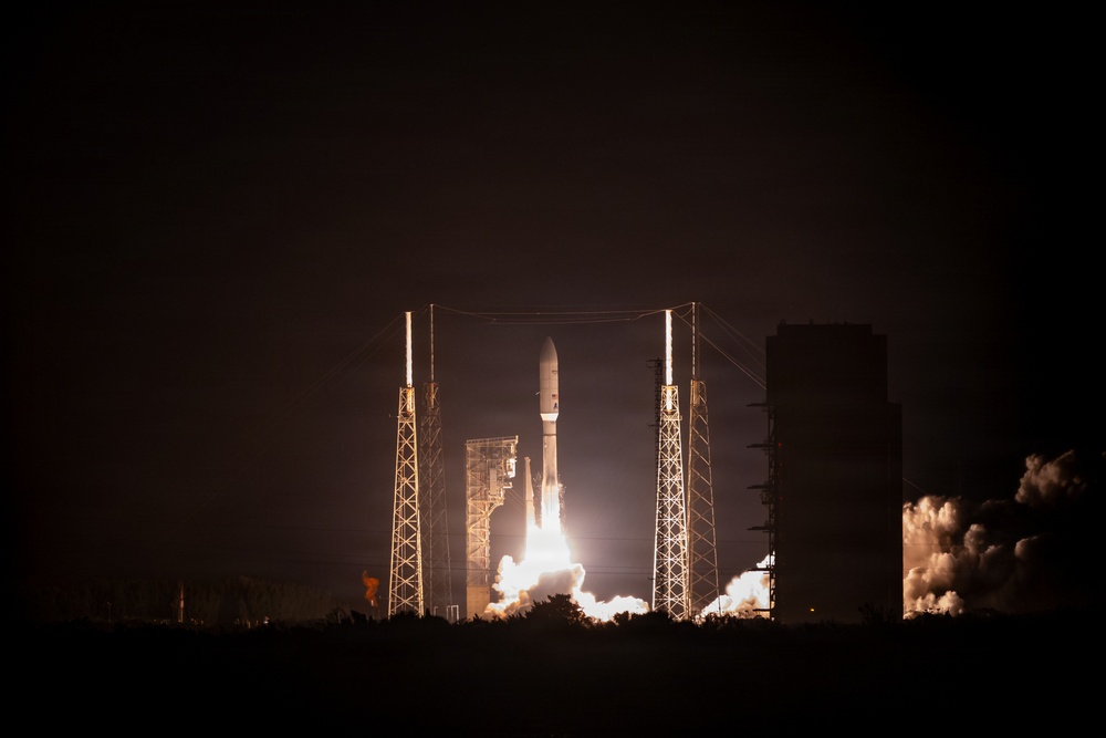 Atlas V launches Leo 6 Mission Launches from Cape Canaveral Space Force Station