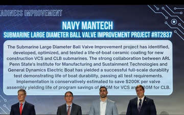 Defense Manufacturing Technology Achievement Awards ceremony