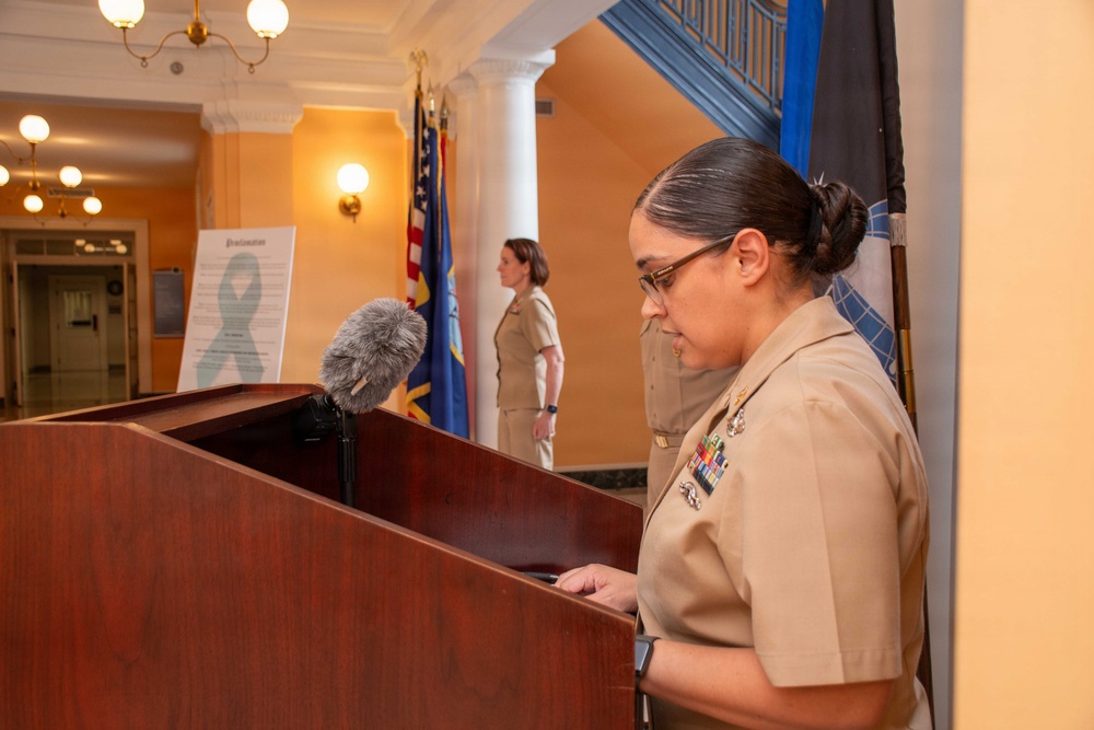 NMCP SAAPM Proclamation Signing Ceremony