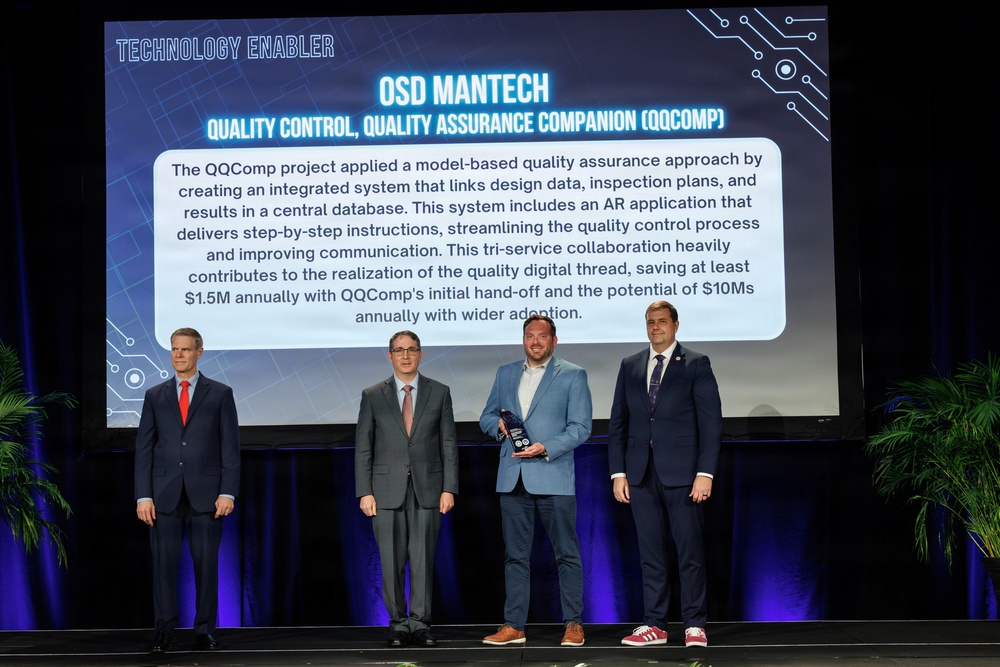 Defense Manufacturing Technology Achievement Awards ceremony