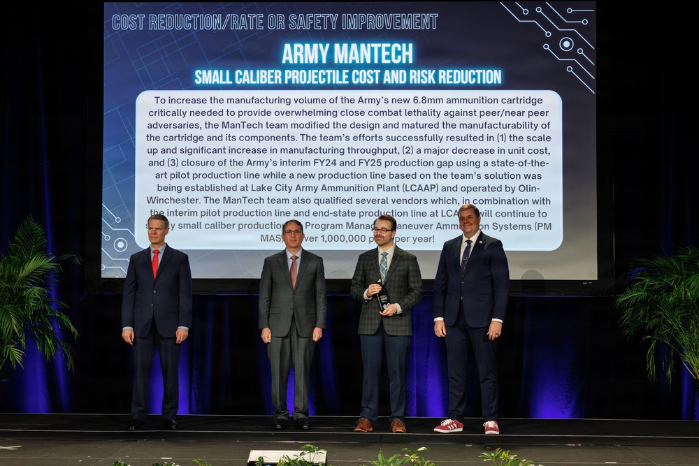 Defense Manufacturing Technology Achievement Awards ceremony
