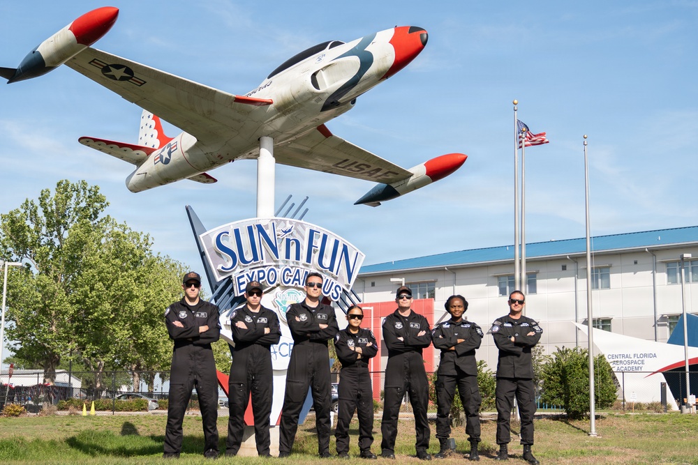 F-22 Aerial Demonstration Team joins 52nd Annual SUN 'n FUN Aerospace Expo