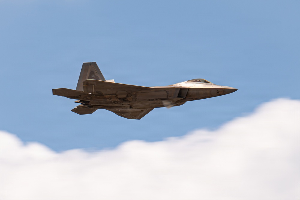 F-22 Aerial Demonstration Team joins 52nd Annual SUN 'n FUN Aerospace Expo