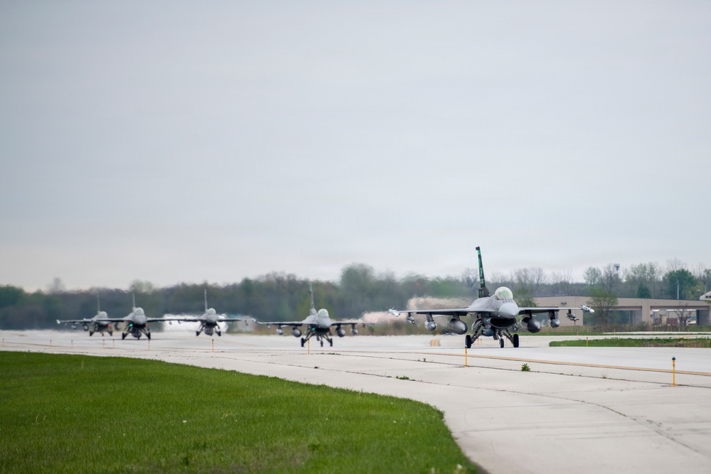 180th Fighter Wing Executes Combat Readiness Inspection