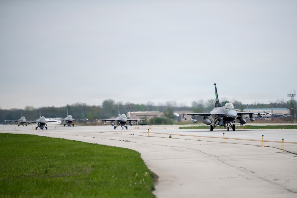 180th Fighter Wing Executes Combat Readiness Inspection