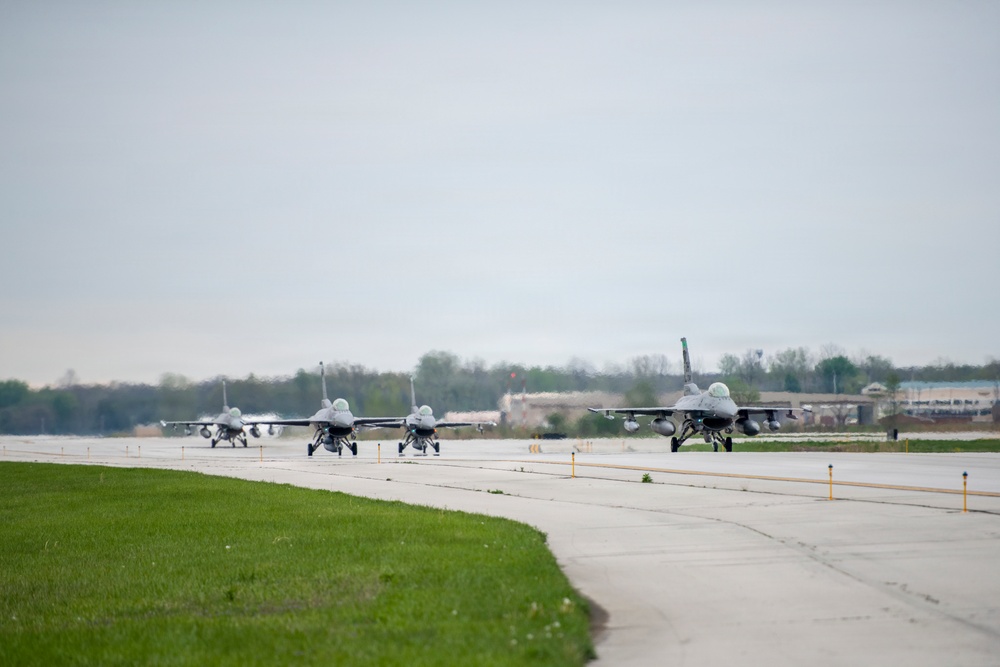 180th Fighter Wing Executes Combat Readiness Inspection