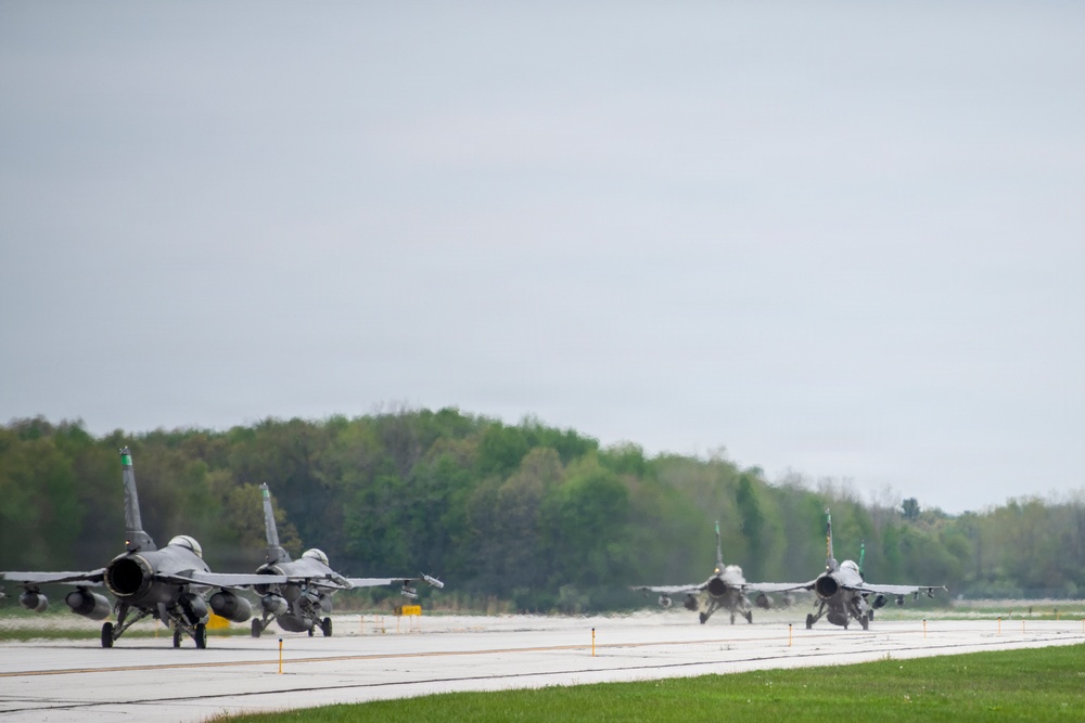 180th Fighter Wing Executes Combat Readiness Inspection