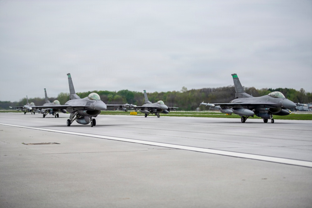 180th Fighter Wing Executes Combat Readiness Inspection