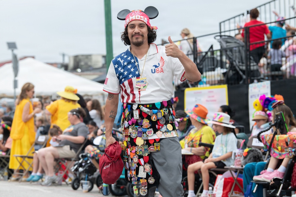 San Antonio local at 135th Battle of Flowers Parade
