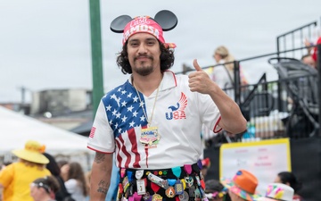 San Antonio local at 135th Battle of Flowers Parade