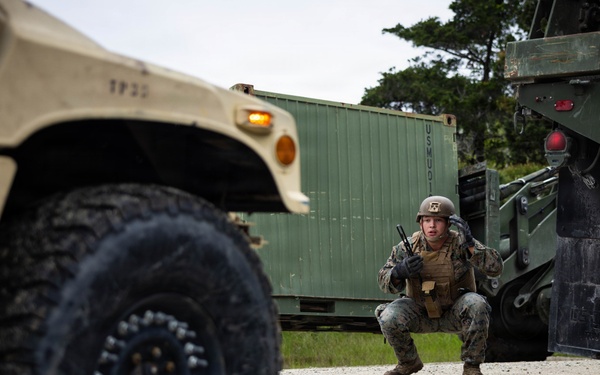 8th ESB Air-Delivered Ground Refueling Site Setup
