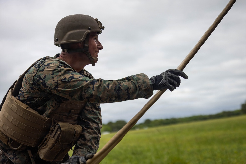 8th ESB Air-Delivered Ground Refueling Site Setup