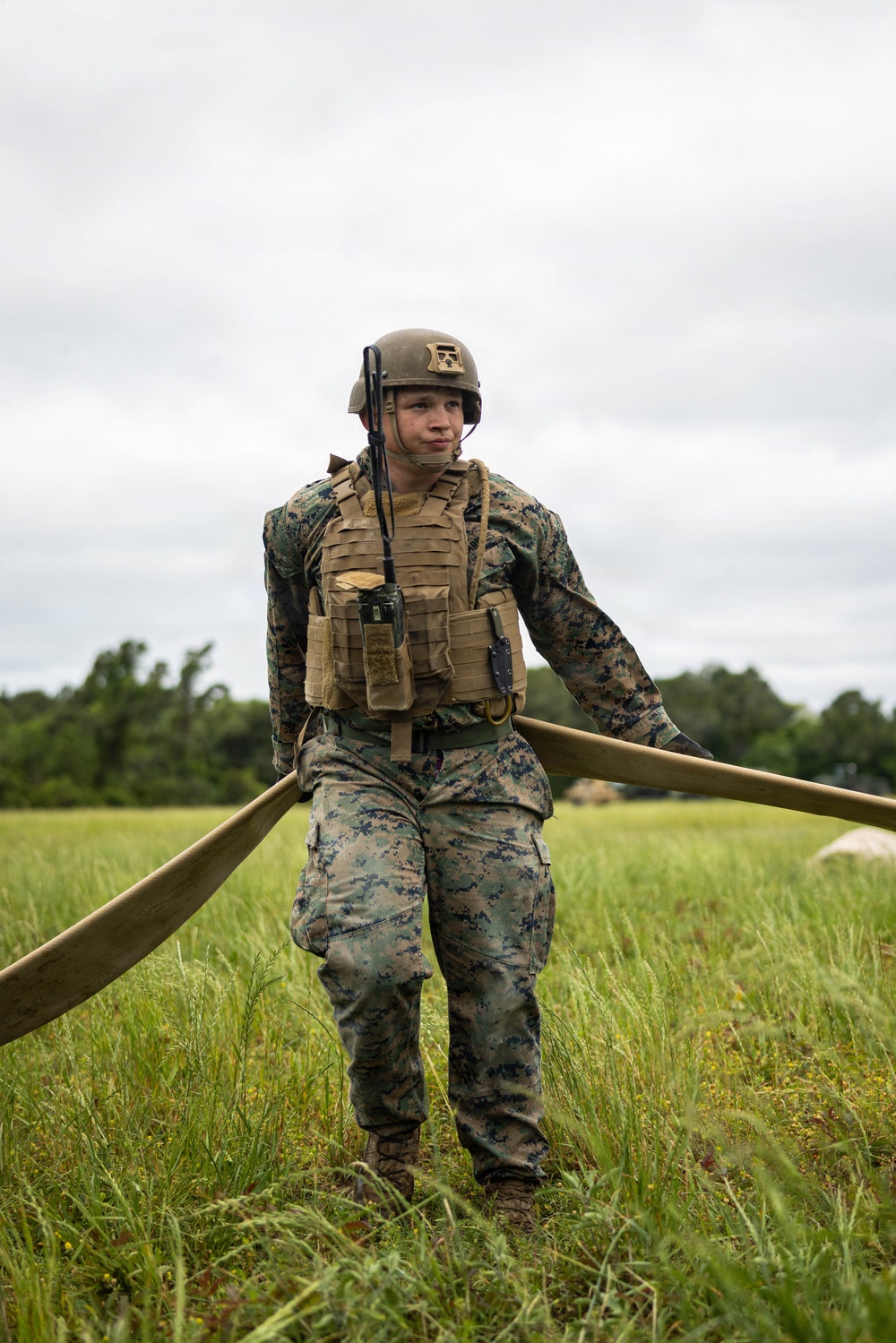 8th ESB Air-Delivered Ground Refueling Site Setup