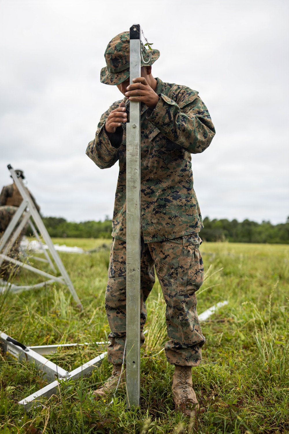 8th ESB Air-Delivered Ground Refueling Site Setup