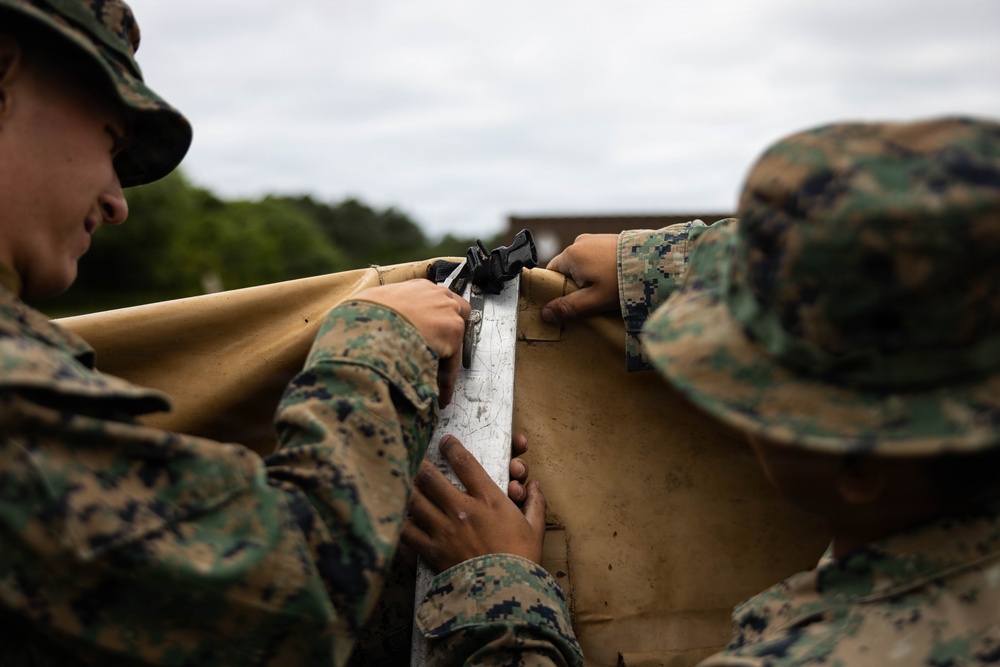 8th ESB Air-Delivered Ground Refueling Site Setup