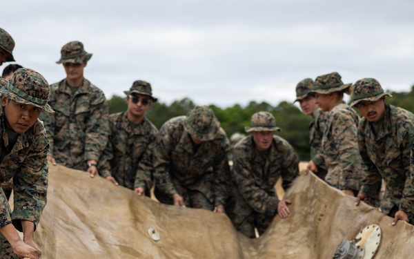 8th ESB Air-Delivered Ground Refueling Site Setup