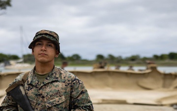 8th ESB Air-Delivered Ground Refueling Site Setup